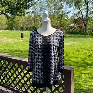 Christopher & Banks 3/4 length sleeve blouse